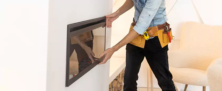 Metal Fireplace Installation in Sierra Vista, Arizona
