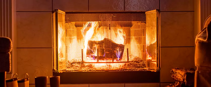 Mendota Hearth Landscape Fireplace Installation in Sierra Vista, Arizona